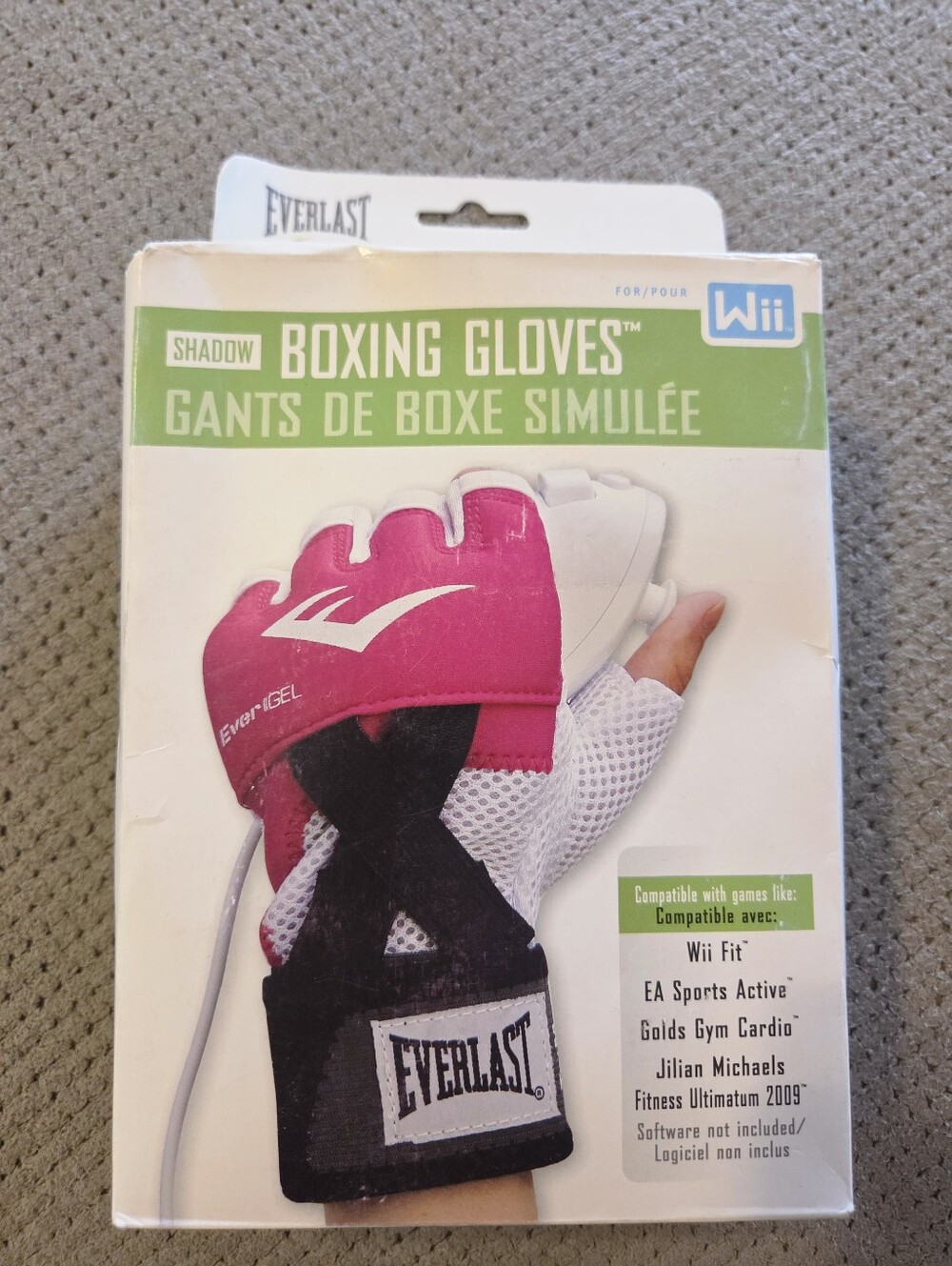 New - Open Box official Everlast Shadow Boxing Gloves